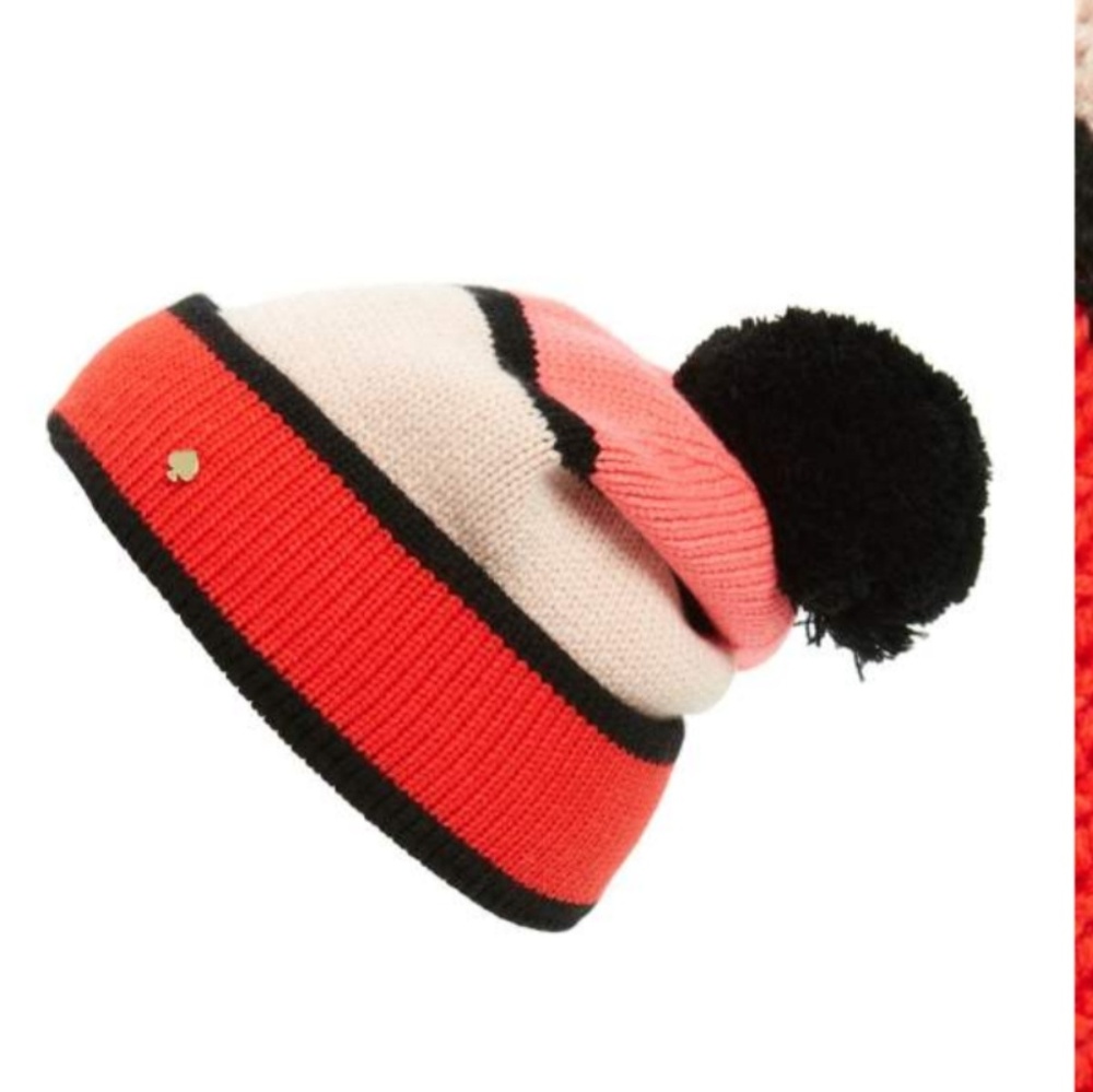 Kate spade mondrian beanie